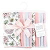 image:imageHudson Baby Unisex Baby Cotton Flannel Burp Cloths Whale One SizeVintage Blossom 10 Pack