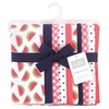 image:imageHudson Baby Unisex Baby Cotton Flannel Burp Cloths Whale One SizeWatermelon