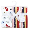 image:imageHudson Baby Unisex Baby Cotton Flannel Burp Cloths Whale One SizeWildflower