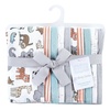 image:imageHudson Baby Unisex Baby Cotton Flannel Burp Cloths Whale One SizeZoo Animals
