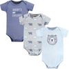 image:imageHudson Baby Unisex Baby Cotton Bodysuits Mommys New Man 03 Months