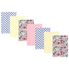 Pink Blue Pretty Floral 7 Pack