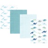 Soft Teal Dino 4 Pack
