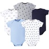 image:imageHudson Baby Unisex Cotton Bodysuits Basic Paper Airplane 36 Months