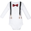 image:imageHudson Baby Infant Boys Cotton LongSleeve Bodysuits 5PackBaby Bear Buffalo Plaid