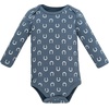 image:imageHudson Baby Infant Boys Cotton LongSleeve Bodysuits 5PackFirst Rodeo