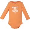 image:imageHudson Baby Infant Boys Cotton LongSleeve Bodysuits 5PackPumpkin Patch