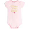 image:imageHudson Baby Infant Girls Cotton Bodysuits 5PackMama Floral