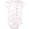 image:imageHudson Baby Infant Girls Cotton Bodysuits 5PackPink Purple Roses