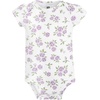 image:imageHudson Baby Infant Girls Cotton Bodysuits 5PackPink Purple Roses