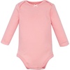 image:imageHudson Baby Infant Girls Cotton LongSleeve Bodysuits 5PackPink Taupe Bear