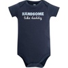 image:imageHudson Baby Infant Boys Cotton Bodysuits 3PackHandsome Blue Bow Tie