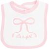 image:imageHudson Baby Unisex Baby Cotton Bodysuit Pant and Bib SetIts a Girl Bow