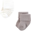 image:imageHudson Baby Baby 8pack Cotton Rich Newborn and Terry SocksTaupe Sheep