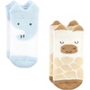 image:imageHudson Baby Baby 8pack Cotton Rich Newborn and Terry SocksZoo Animals