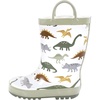 image:imageHudson Baby Unisex Baby Rain BootsNeutral Sage Dinosaurs