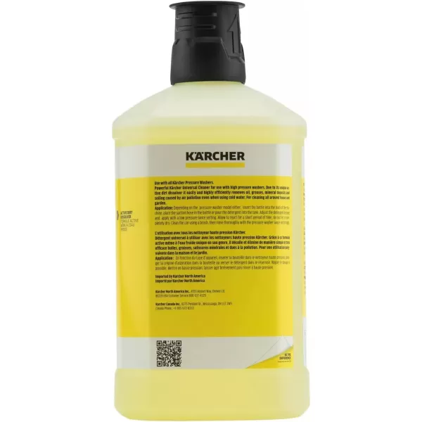Kärcher Plug 'n' Clean Detergent for Karcher Pressure Washers - Detergent for Electric Power Washers K2, K4 and K5 Models