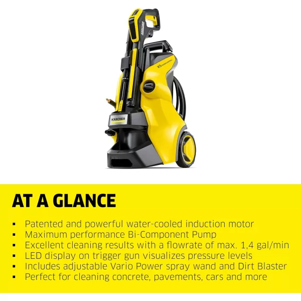 Kärcher Plug 'n' Clean Detergent for Karcher Pressure Washers - Detergent for Electric Power Washers K2, K4 and K5 Models