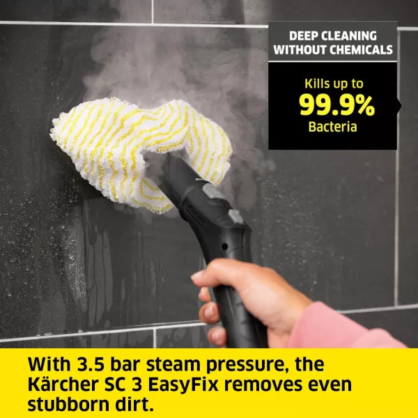 Kärcher - 2 Pack Microfiber Cloth - For Kärcher Steam Cleaner Floor Nozzle