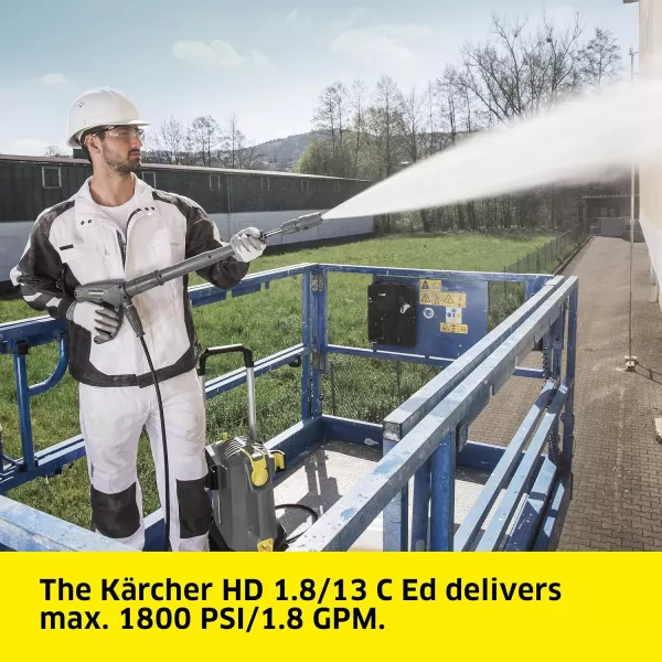 Kärcher Commercial Electric Pressure Washer 1400 PSI- HD Special Class - Power Washer for Food Industry - 2.3 GPM