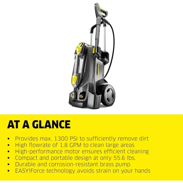 Kärcher Commercial Electric Pressure Washer 1400 PSI- HD Special Class - Power Washer for Food Industry - 2.3 GPM