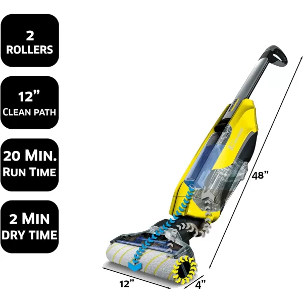 Kärcher - FC 5 Electric Hard Floor Cleaner – Perfect for Laminate, Wood, Tile, LVT, Vinyl, &amp; Stone Flooring