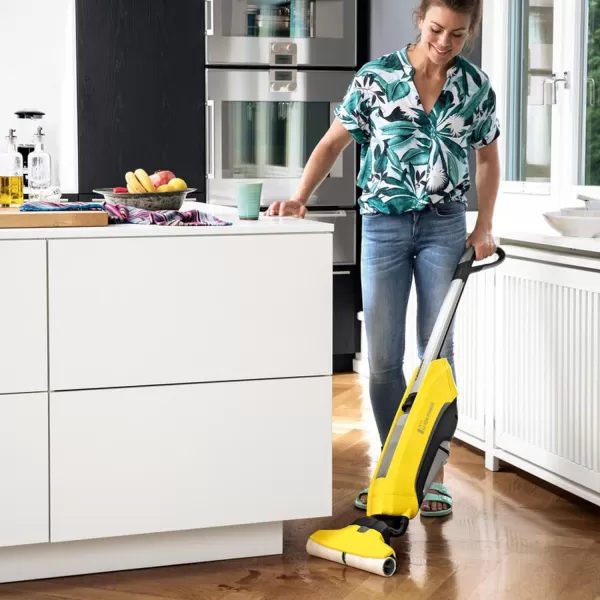 Kärcher - FC 5 Electric Hard Floor Cleaner – Perfect for Laminate, Wood, Tile, LVT, Vinyl, &amp; Stone Flooring