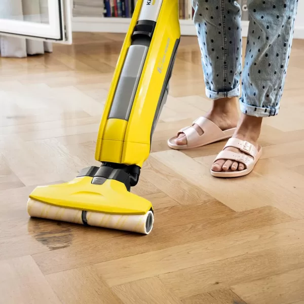 Kärcher - FC 5 Electric Hard Floor Cleaner – Perfect for Laminate, Wood, Tile, LVT, Vinyl, &amp; Stone Flooring
