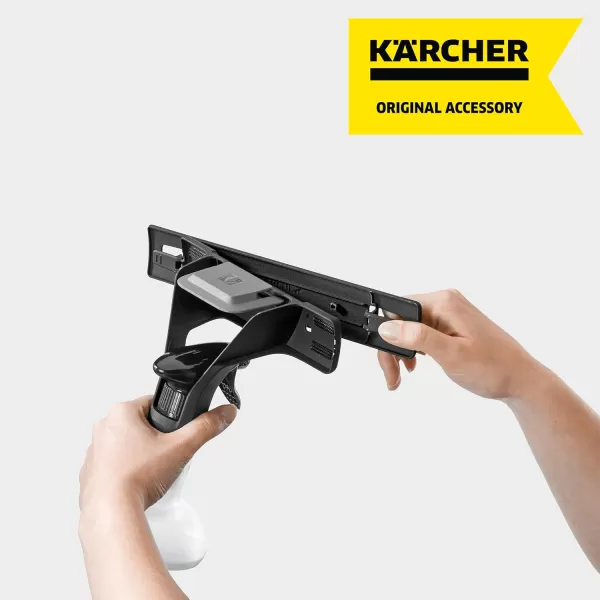 Kärcher - Spray Bottle with Microfiber Cloth - For Kärcher Window Vacuum Cleaners