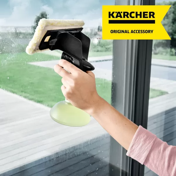 Kärcher - Spray Bottle with Microfiber Cloth - For Kärcher Window Vacuum Cleaners