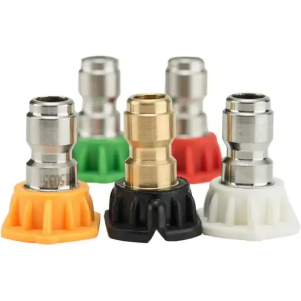 Kärcher 5 Piece Spray Nozzle Kit for Pressure Washers up to 4000 PSI - Quick Connect Fitting - Universal