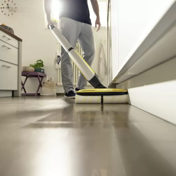 Kärcher - FC 7 Electric Mop &amp; Sanitize Hard Floor Cleaner - Perfect for Laminate, Wood, Tile, LVT, Vinyl &amp; Stone Flooring - Cordless