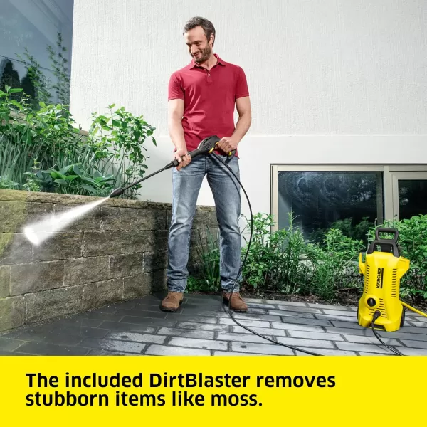 Kärcher K2 Power Control Max 2000 PSI Electric Pressure Washer with 2 Spray Wands and 26' Hose - 1.45 GPM