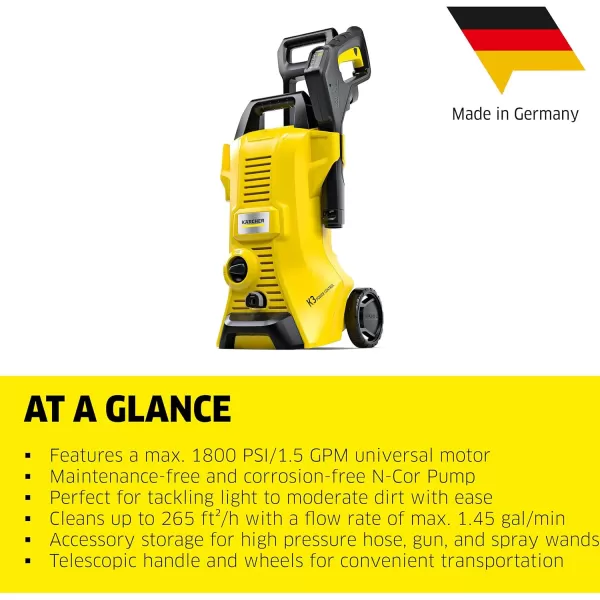Kärcher K2 Power Control Max 2000 PSI Electric Pressure Washer with 2 Spray Wands and 26' Hose - 1.45 GPM