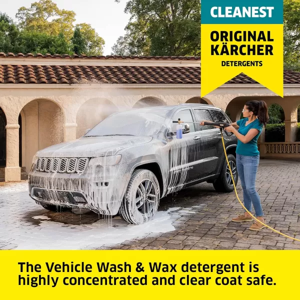 Kärcher K2300PS Max 2875 PSI Electric Pressure Washer with 4 Spray Nozzles - Great for cleaning Cars, Siding, Driveways, Fencing and more - 1.2 GPM