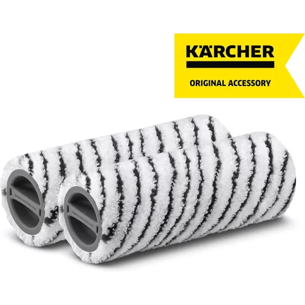 Kärcher - Microfiber Multi-Surface Roller - For Kärcher Floor Cleaner - 2-Pack