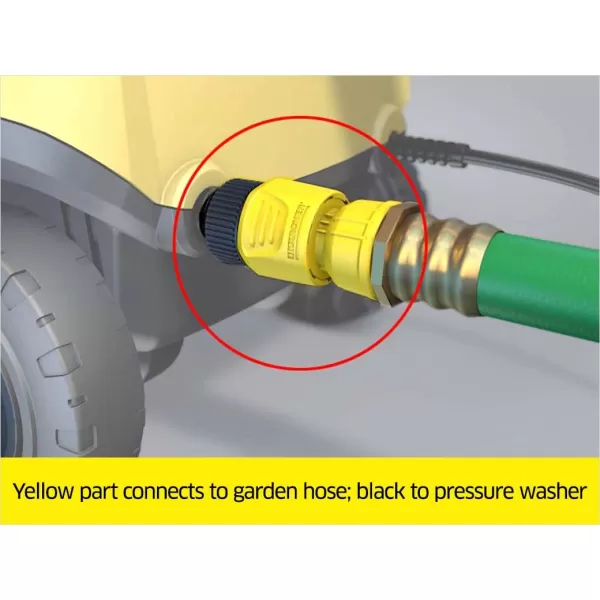 Kärcher - Replacement Extension High Pressure Hose for Kärcher - Electric Pressure Washers - 25-Feet