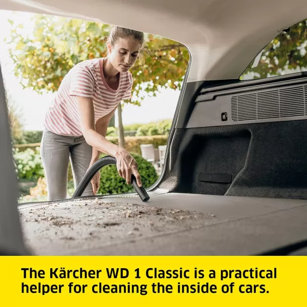 Kärcher - Reusable Flat Pleated Filter for Karcher Wet Dry Vacuum - For Karcher WD 4, WD 5/P and WD 6 P S Wet Dry Vacuum Cleaners
