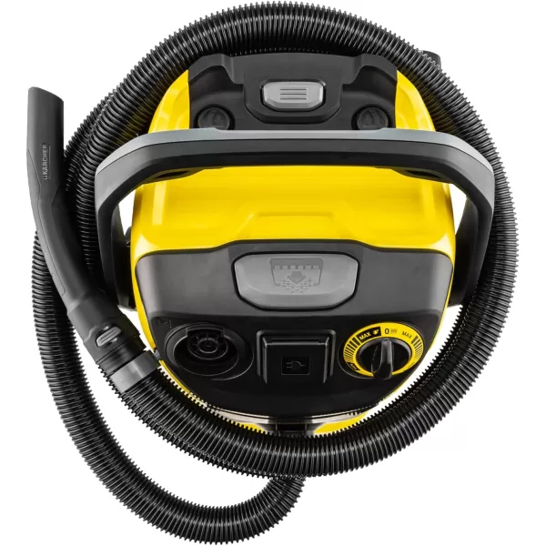 Kärcher - Reusable Flat Pleated Filter for Karcher Wet Dry Vacuum - For Karcher WD 4, WD 5/P and WD 6 P S Wet Dry Vacuum Cleaners