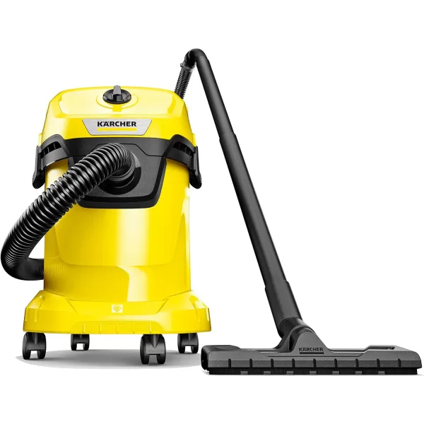 Kärcher - Reusable Flat Pleated Filter for Karcher Wet Dry Vacuum - For Karcher WD 4, WD 5/P and WD 6 P S Wet Dry Vacuum Cleaners