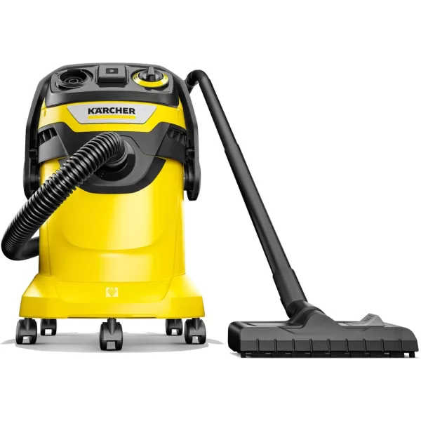 Kärcher - Reusable Flat Pleated Filter for Karcher Wet Dry Vacuum - For Karcher WD 4, WD 5/P and WD 6 P S Wet Dry Vacuum Cleaners