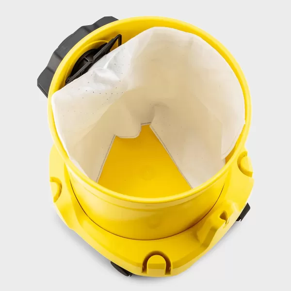 Kärcher - Reusable Flat Pleated Filter for Karcher Wet Dry Vacuum - For Karcher WD 4, WD 5/P and WD 6 P S Wet Dry Vacuum Cleaners