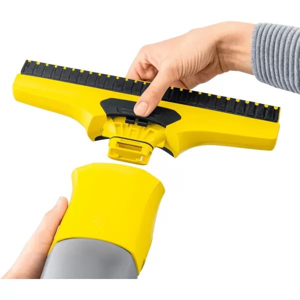 Kärcher - WV 6 Plus - 2-in-1 Window Vacuum Squeegee - Also Perfect for Showers, Mirrors, Glass, &amp; Countertops - 11 in. Squeegee Blade