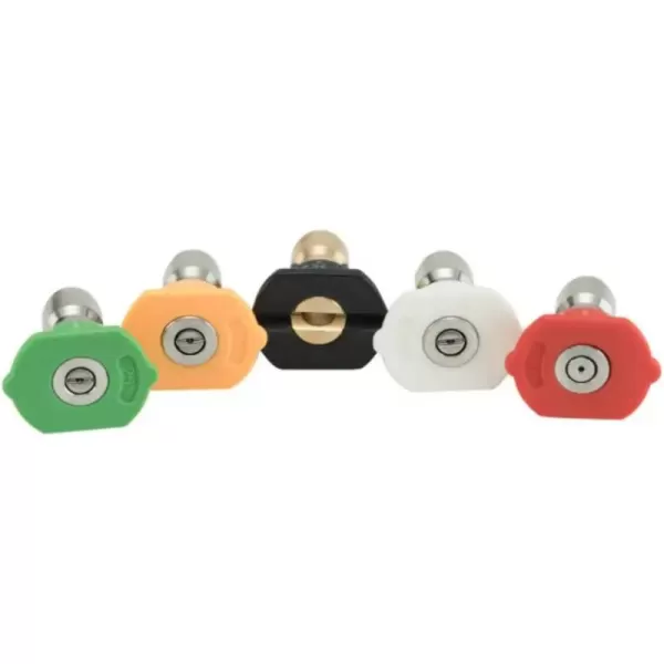 Kärcher 5 Piece Spray Nozzle Kit for Pressure Washers up to 4000 PSI - Quick Connect Fitting - Universal
