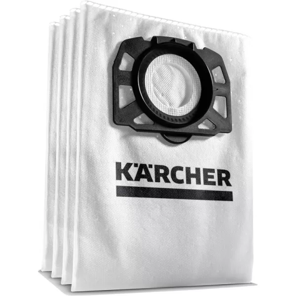 Kärcher - Reusable Flat Pleated Filter for Karcher Wet Dry Vacuum - For Karcher WD 4, WD 5/P and WD 6 P S Wet Dry Vacuum Cleaners