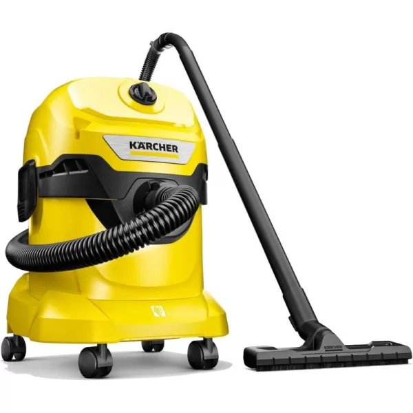 Kärcher - Reusable Flat Pleated Filter for Karcher Wet Dry Vacuum - For Karcher WD 4, WD 5/P and WD 6 P S Wet Dry Vacuum Cleaners