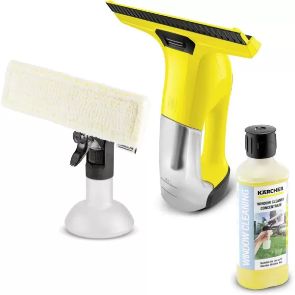 Kärcher - WV 6 Plus - 2-in-1 Window Vacuum Squeegee - Also Perfect for Showers, Mirrors, Glass, &amp; Countertops - 11 in. Squeegee Blade