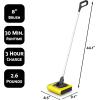 imageKrcher EB 301 Commercial Electric Broom Cordless Sweeper Multi Surface Cleaner Telescopic Broom Stick Universal JointKB 5 Yellow