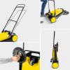 imageKrcher Pro Walk Behind Outdoor Push Sweeper KM 7020 C 1 Bristle Brush  28quot Working Width 12 Gallon Heavy Duty Broom  for Commercial UseS 4 Twin Residential
