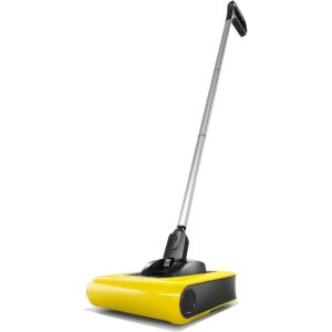 imageKrcher EB 301 Commercial Electric Broom Cordless Sweeper Multi Surface Cleaner Telescopic Broom Stick Universal JointKB 5 Yellow